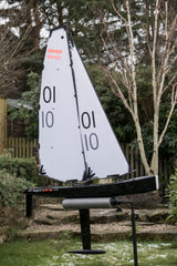 January 2015. The prototype boat as supplied to Joysway. Note the name, DragonFire 95. It was changed late to avoid any possible confusion with an American made boat, the Fire Dragon 1000