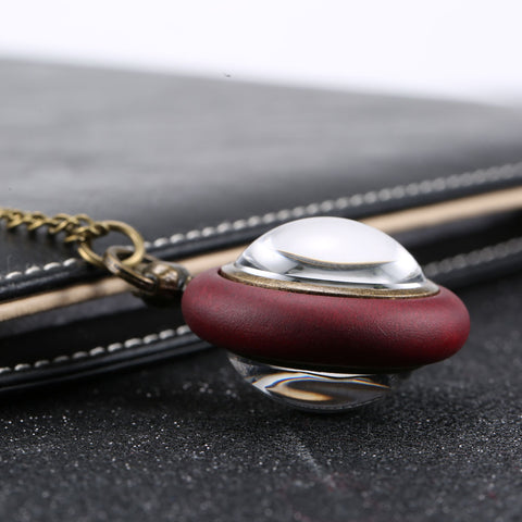 Red Velvet Pocket Watch