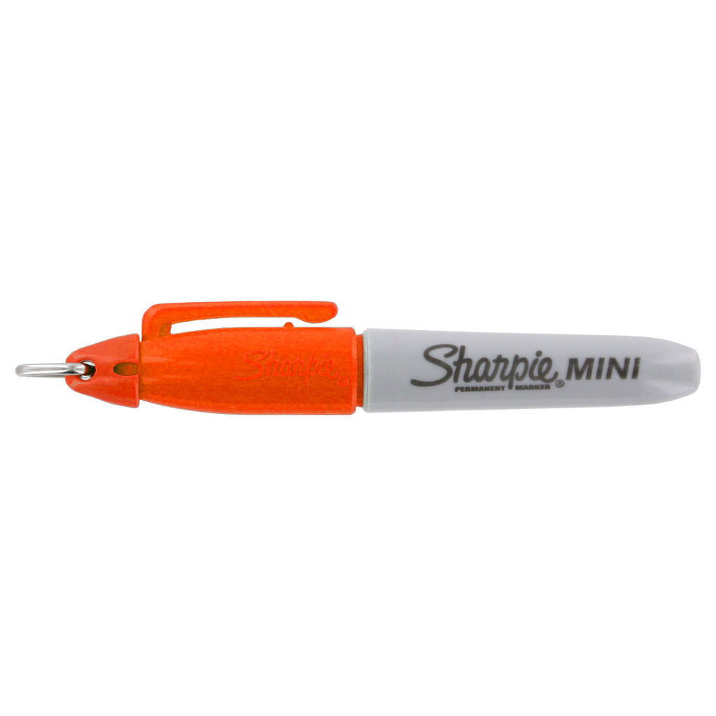 orange sharpie pen