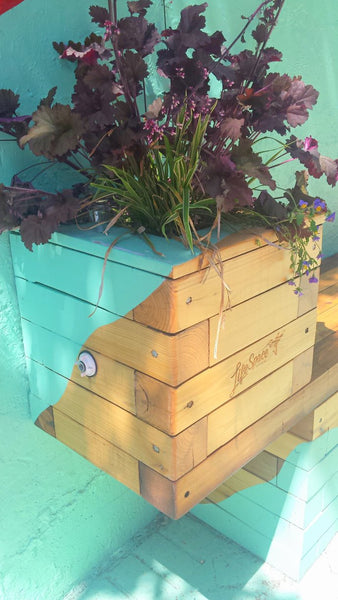 Self-Watering elevated community garden. Cedar raised beds, container gardens, and veggie/vegetable gardens featuring GardenWell sub-irrigation to create wicking beds for growing your own food.