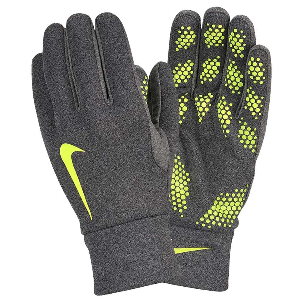 nike hyperwarm gloves grey