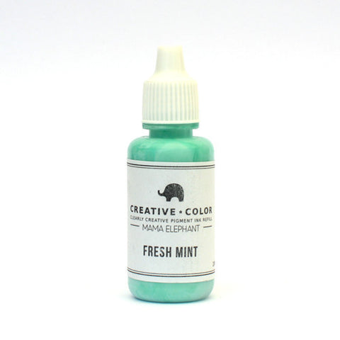 Mama Elephant Pigment Ink Refills Fresh Mint | Maple Treehouse