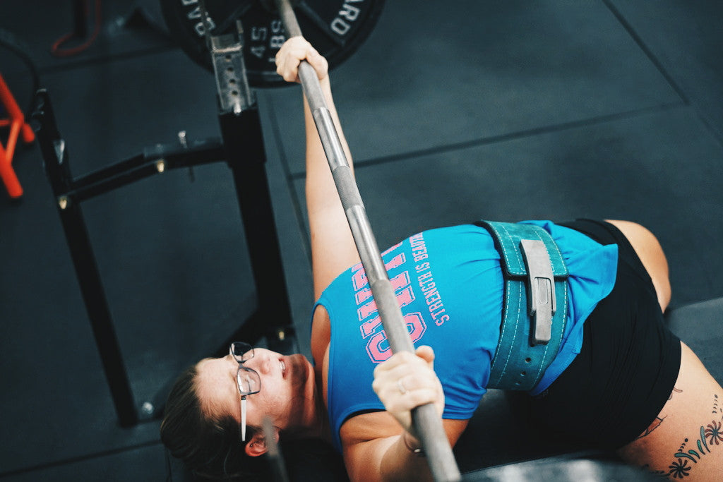 Girl Bench Pressing, BEnch Press