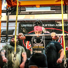 Powerlifting women squats