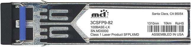 3Com 3CSFP9-82 (100% 3Com Compatible) SFP Transceiver Module
