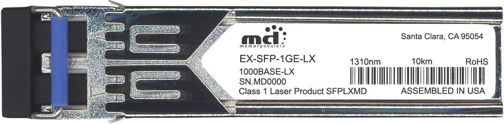 Juniper Networks EX-SFP-1GE-LX (100% Juniper Compatible) SFP Transceiver Module