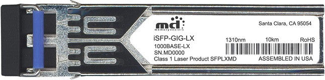 Alcatel SFP Transceivers iSFP-GIG-LX (100% Alcatel-Lucent Compatible) SFP Transceiver Module