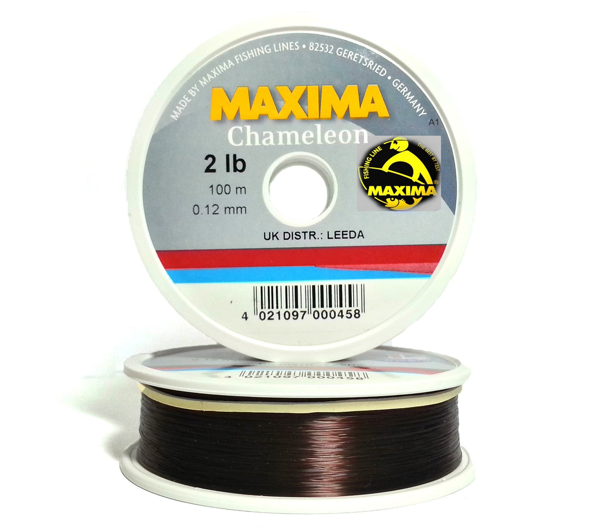 Maxima Mlc12 Leader WHL Chameleon 12 LB 27 Mono-fluoro Fishing Line Material for sale online 