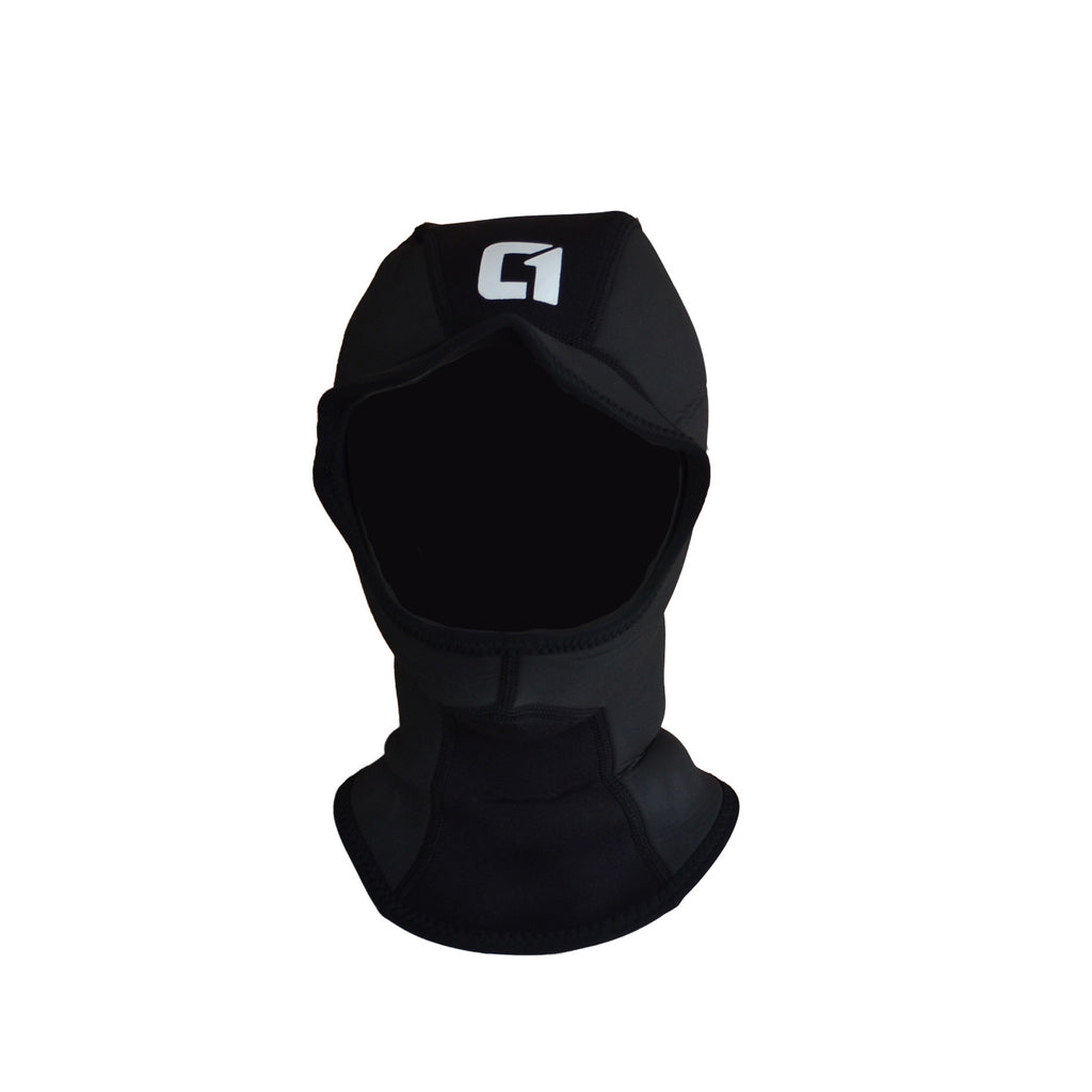 Wetsuit Hood 3mm ICON Wetsuit Hood with chin cup ChasNewensMarine