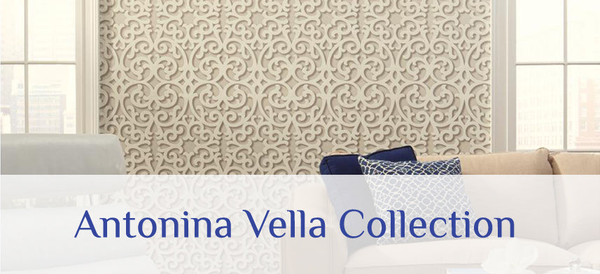 About Wall Decor's "Antonine Vella" Wallpaper Collection
