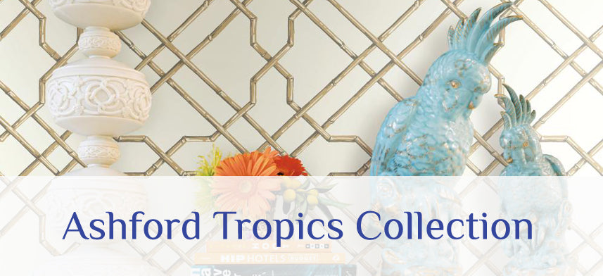 About Wall Decor's "Ashford Tropics" Wallpaper Collection