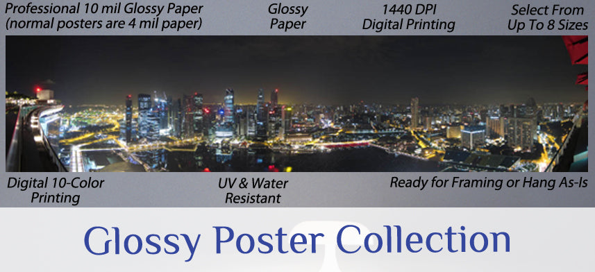 About Wall Decor's Glossy Poster Collection