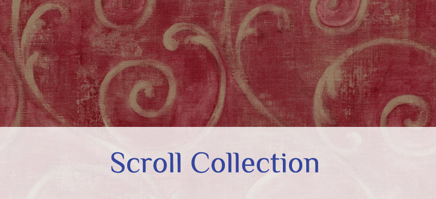 About Wall Decor's Scroll Wallpaper Collection