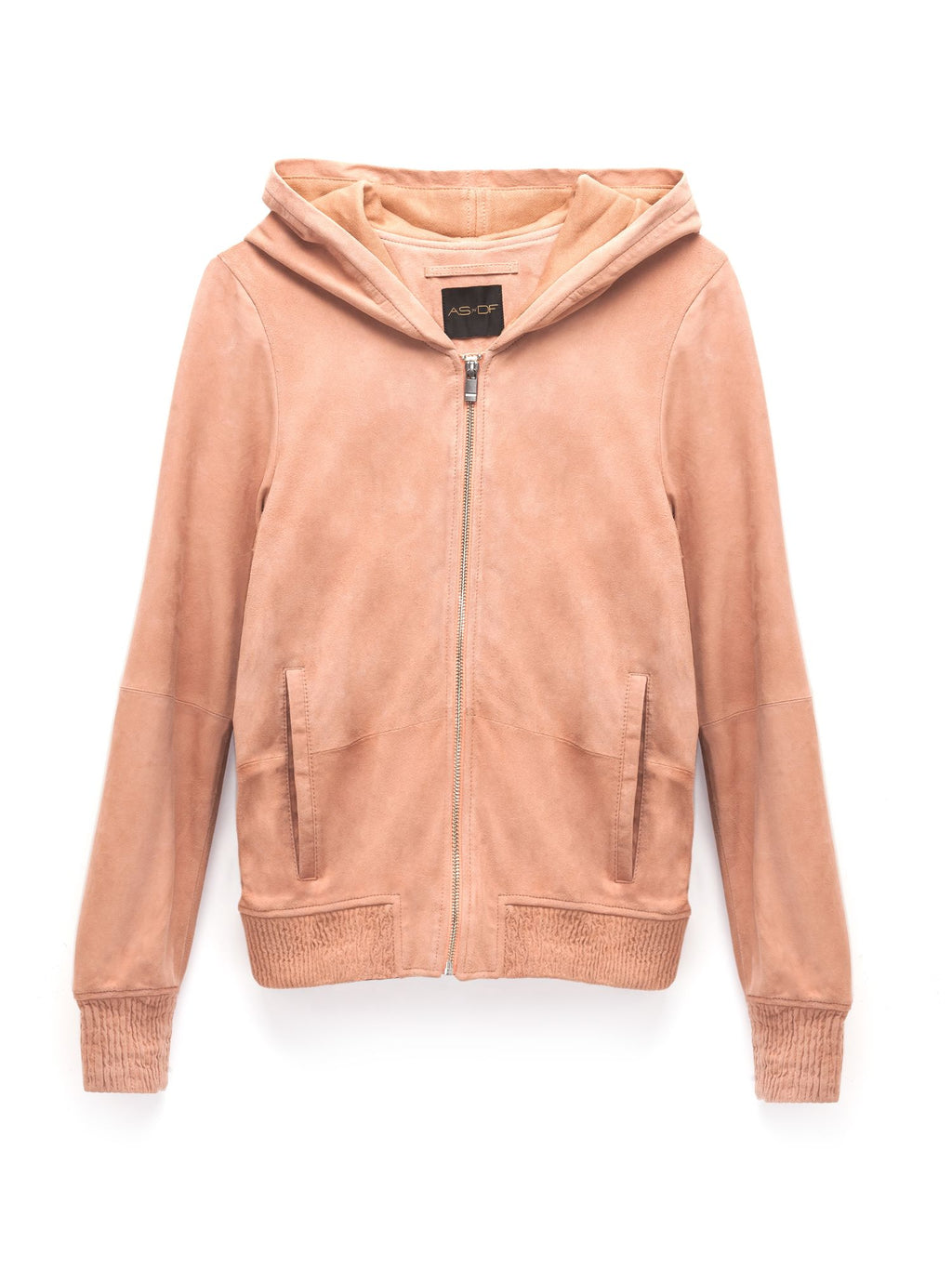 hoodie suede