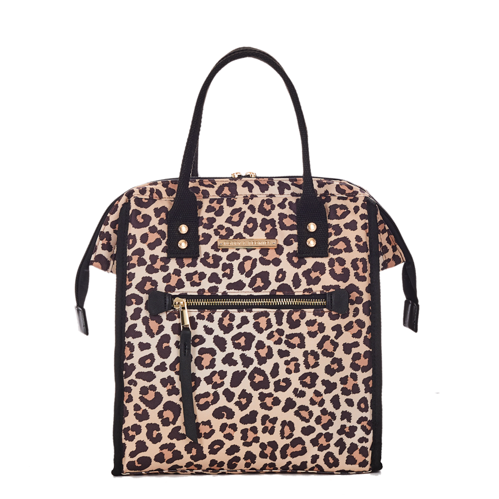 leopard lunch bag