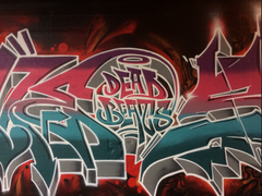 Deadbeats Mural