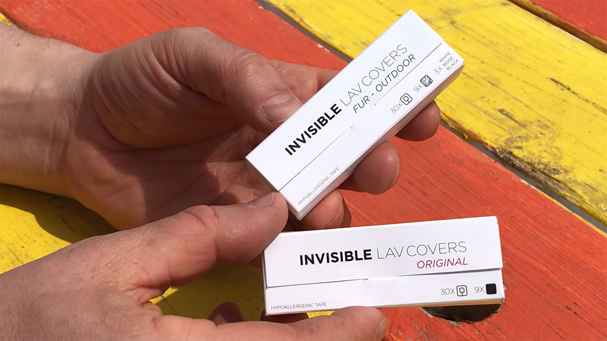 Invisible Lav Covers - Original and Invisible Lav Covers - Fur Outdoor