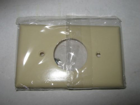 Eagle 2131V-BOX One Gang Smooth Line Single Receptacle Wall Plate, Ivory, New