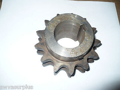Unknown Manufacturer 80L13H Double Roller Sprocket, 1-15/16" Bore, New