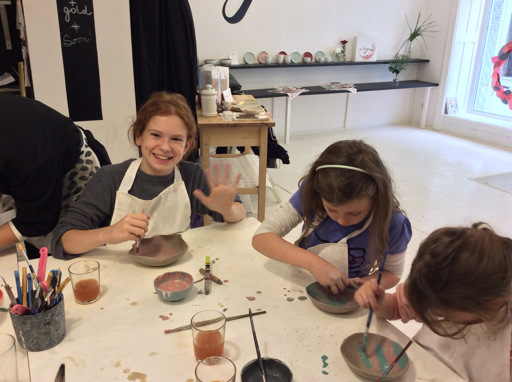 ceramic workshop kids parents