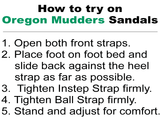 Oregon Mudders Women's WCS100 Golf Sandal