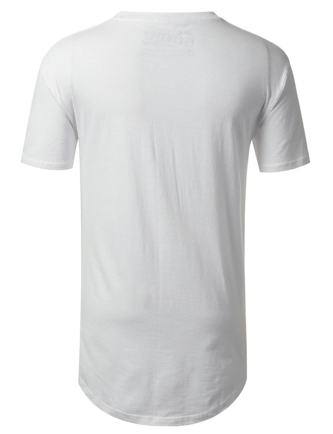 WHITE Stars USA Flag Longline Tshirts- URBANCREWS