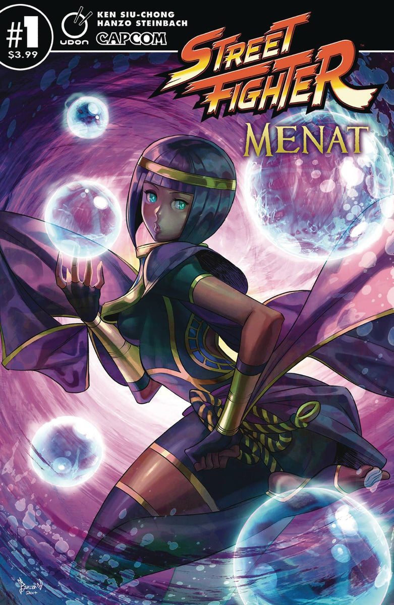 1A 2019 Panzer Variant NM Stock Image Street Fighter Menat Udon