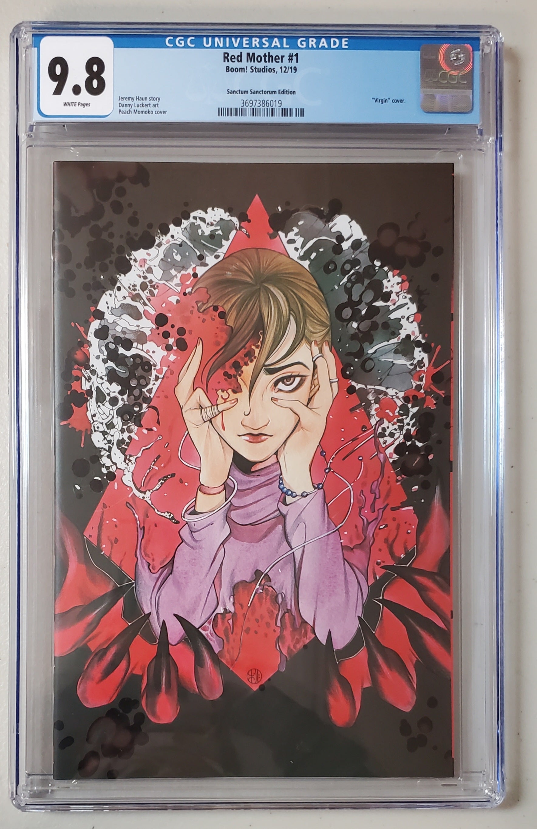 9.8 CGC RED MOTHER #1 PEACH MOMOKO VARIANT [3697386019]