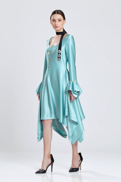 silk satin dress