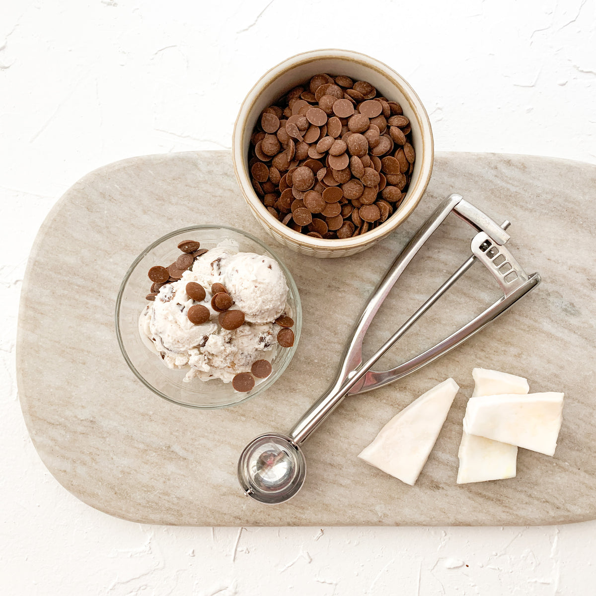 Vanilla Carob Chip Vegan “ice cream” Missy J's