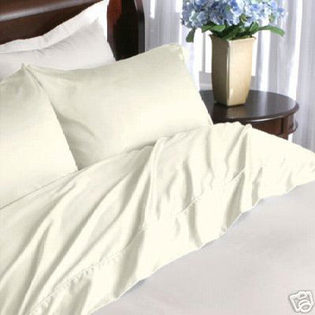 UHCBeddings Pure & Perfect 1500 Thread Count 2 Pillow Cases 1500TC Ultra Soft Single-Ply 100% Egyptian Cotton White Solid 