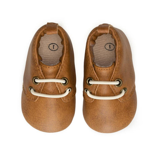 baby tan shoes