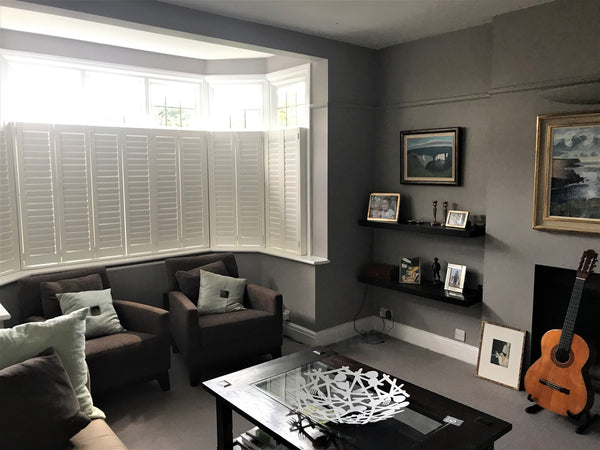 final result of installation of shutters in Richmond home