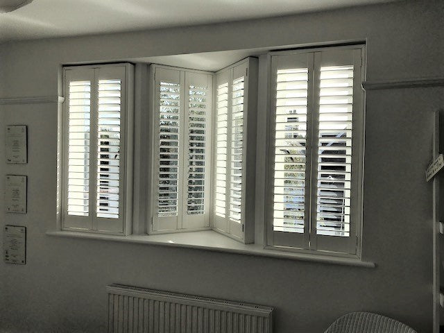 window shutter details of installation in Richmond