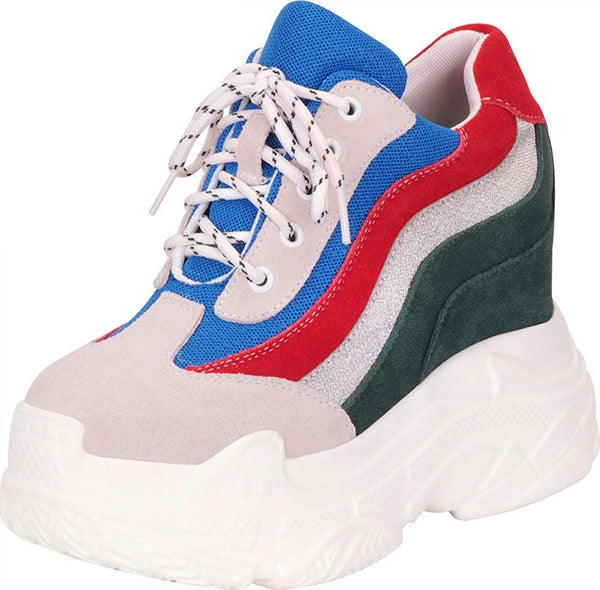 90s Ugly Dad Rave Hidden Wedge Extra 