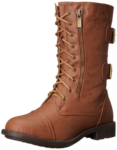 combat boots low heel