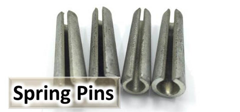Spring Pin Pins, Sellock Roll Pin Pins, Tension Pin, A2 Stainless Steel, Spring Steel, High Carbon Steel, Metric