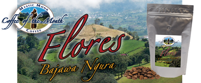 Flores Coffee of the Month Banner - Mystic Monk Coffee