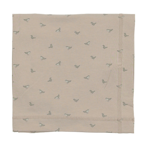 Lilette Nature Print Birdy Blanket