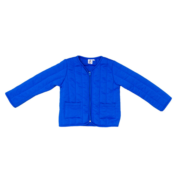 cobalt blue short jackets