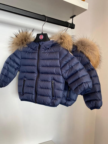 Colmar Navy Hooded Baby Winter Jacket