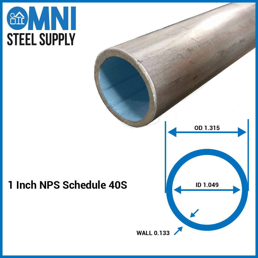 1 Inch Id Steel Tubing