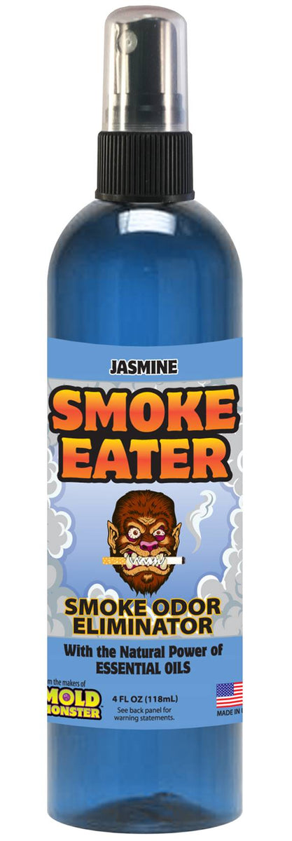 Smoke Eater Smoke Odor Remover 4 Oz Jasmine Scent Mold Monster