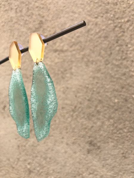 Seafoam Shard Earrings