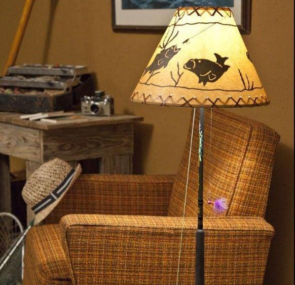 fishing cabin lamp