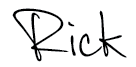 Rick's Signature