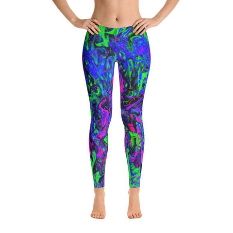 Abstract Leggings