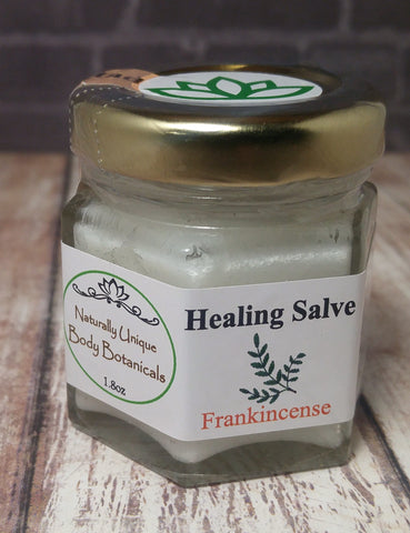 Frankincense Healing Salve 1.8oz GGandJ.com Organic Body Care