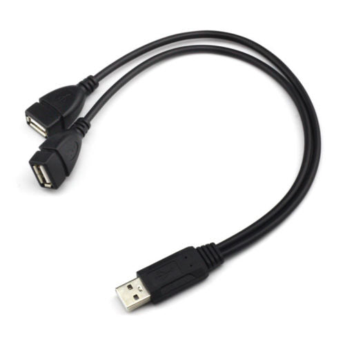 double usb cord