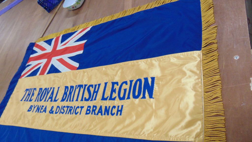 Royal British Legion ceremonial flag
